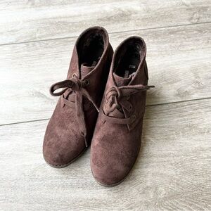 Skechers Women Bobs Tumble Weed Ghost Town Chukka Boots in Brown